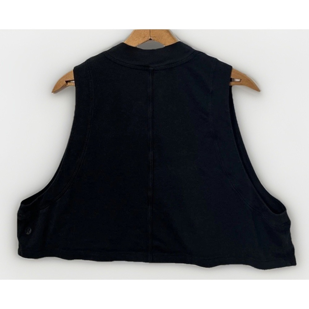 Women's Lululemon Muscle Tanktop Relaxed Crop Workout Sz 12 Soft
